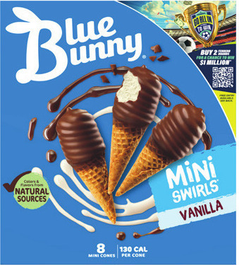 Blue Bunny Ice Cream 4-9 ct./11-18.4 oz. or Halo Top Ice Cream 16 oz.
