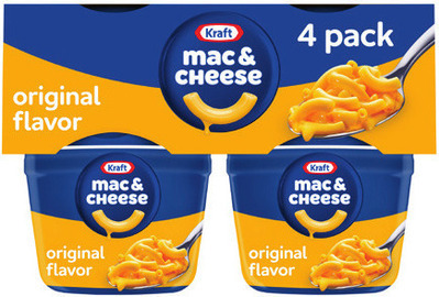 Kraft Easy Mac or Velveeta Shells & Cheese 4 pk./7.6-9.56 oz. cups or Velveeta or Kraft Mac & Cheese* 2 pk./8.2-10 oz.