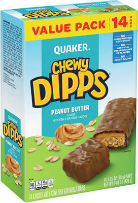 Quaker Chewy or Chewy Dipps Granola Bars