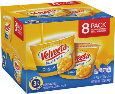 Kraft or Velveeta Mac and Cheese Cups*