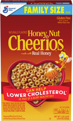 General Mills Honey Nut Cheerios 18.8 oz., Chex 18 oz. or Cinnamon Toast Crunch® 18.8 oz.