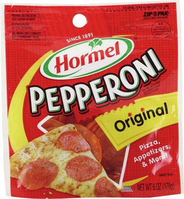 Hormel or Natural Choice Sliced Pepperoni