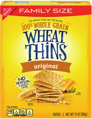 Chips Ahoy! Cookies 9.31-19.5 oz. or Wheat Thins or Triscuit Family Size Crackers* 11.5-14 oz.