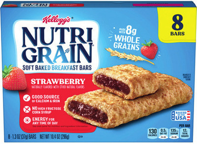 Kellogg's Rice Krispies Treats 7-8 ct./5.4-6.2 oz. or Nutri-Grain Bars 8 ct./7-10.4 oz.