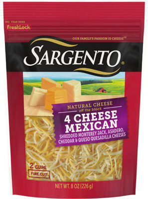 Sargento Shredded or Chunk Cheese