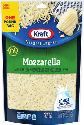 Kraft Chunk or Shredded Cheese