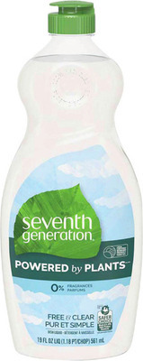 Seventh Generation Liquid Dish Soaps*