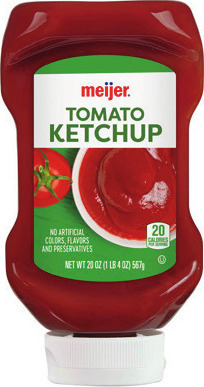 Meijer Ketchup 20 oz., Mustard 12 oz. or Relish 8 oz.