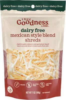 True Goodness Dairy Free Shredded or Sliced Cheese