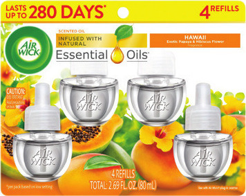 Air Wick Scented Oil Refills 4 ct. or Essential Mist Refills* 2 ct.