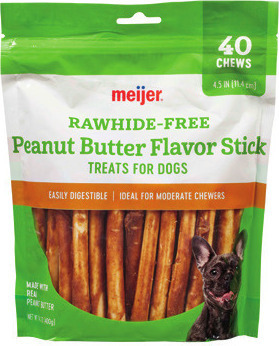 Meijer Rawhide or Rawhide-Free Dog Chews*