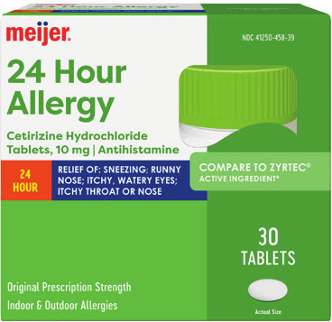 Meijer Adult Allergy Products*