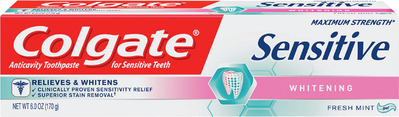 Colgate Total 5.1 OZ or Sensitive Toothpastes* 6 oz.