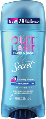Secret Deodorant*