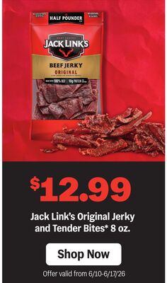 Jack Link's Original Jerky and Tender Bites