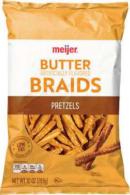 Meijer Pretzels 10-16 oz., Corn Chips 10 oz. or Puffs or Curls* 5-8 oz.