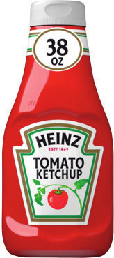 Heinz Tomato Ketchup 38 oz. or Simply Ketchup 19 oz.