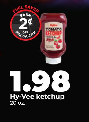 Hy-Vee ketchup