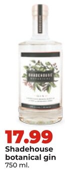 Shadehouse botanical gin