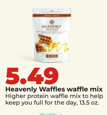 Heavenly Waffles waffle mix
