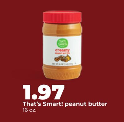 That's Smart! peanut butter