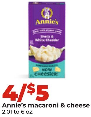 Annie's macaroni & cheese