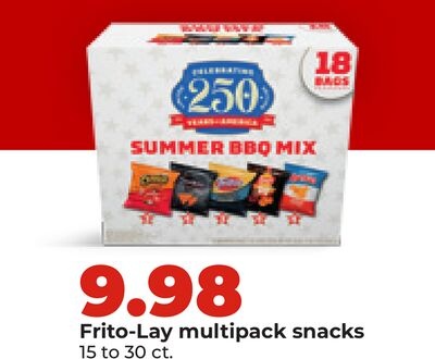 Frito-Lay multipack snacks