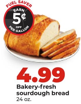 Bakery-fresh sourdough bread