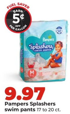 Pampers Splashers swim pants