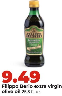 Filippo Berio extra virgin olive oil