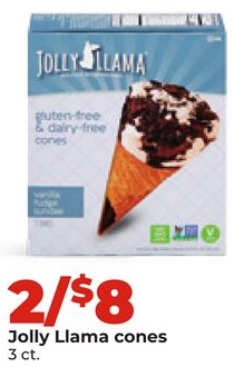 Jolly Llama cones
