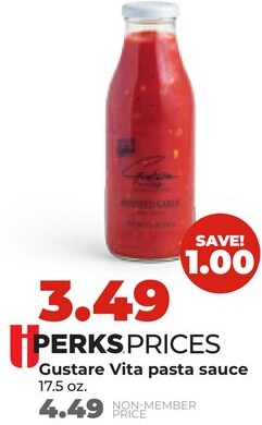 Gustare Vita pasta sauce