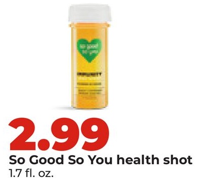 So Good So You health shot