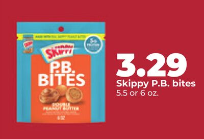 Skippy P.B. bites