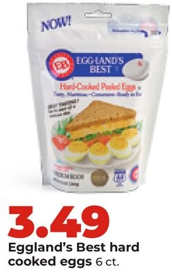 Eggland's Best hard cooked eggs