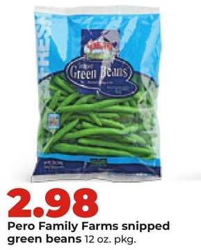 Pero Family Farms snipped green beans