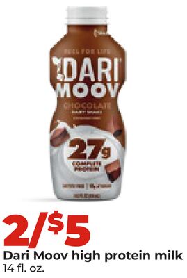 Dari Moov high protein milk