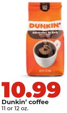 Dunkin' coffee
