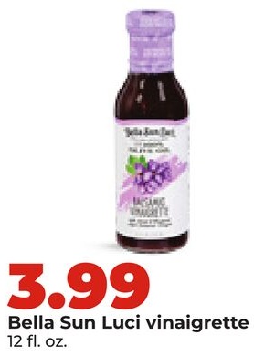 Bella Sun Luci vinaigrette