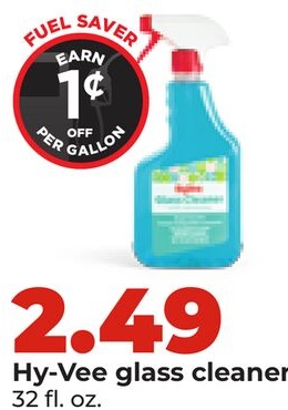 Hy-Vee glass cleaner