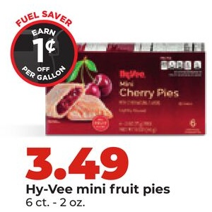Hy-Vee mini fruit pies