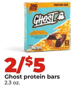 Ghost protein bars
