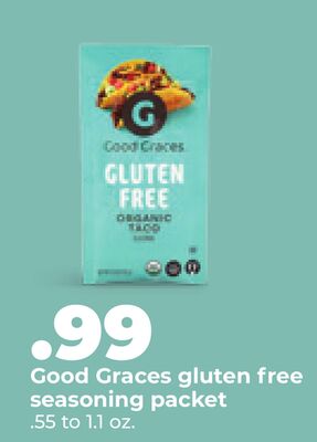 Good Graces gluten free seasoning packet