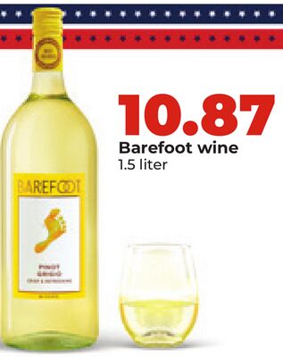 Barefoot wine