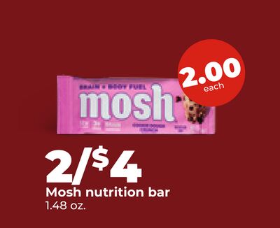 Mosh nutrition bar
