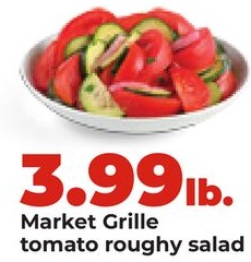 Market Grille tomato roughy salad