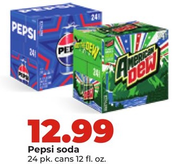 Pepsi soda