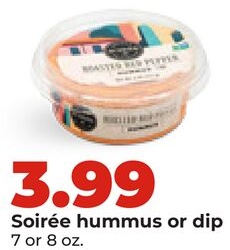 Soirée hummus or dip