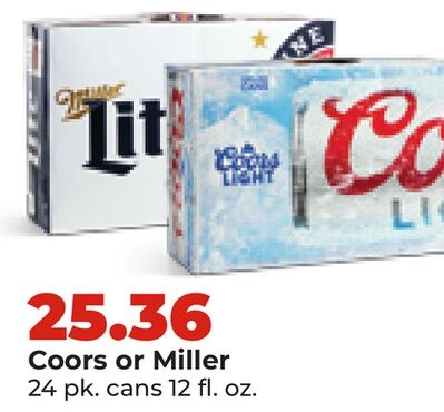 Coors or Miller