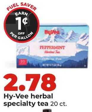 Hy-Vee herbal specialty tea